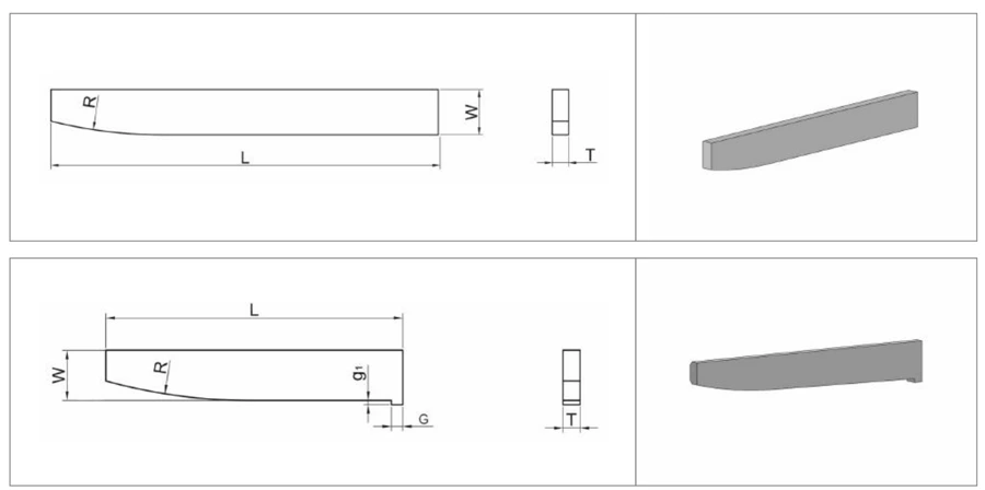 Blanks for Router Cutters