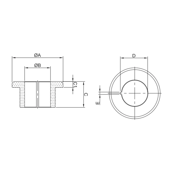Convex Stage Sleeve With Keyway