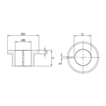 Convex Stage Sleeve With Keyway