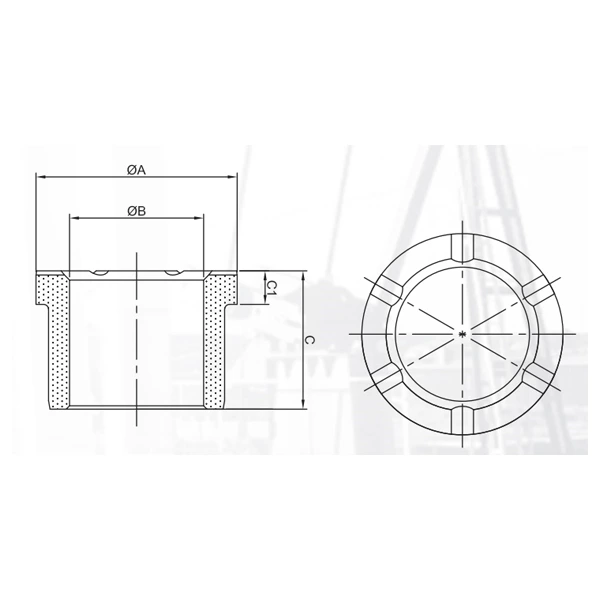 Convex Stage Sleeve With Oil Groove