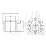 Convex Stage Sleeve With Oil Groove