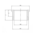 Convex Stage Sleeve With Round Groove
