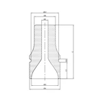 Grooved Extended Nozzle