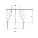 Non-shrouded Nozzle