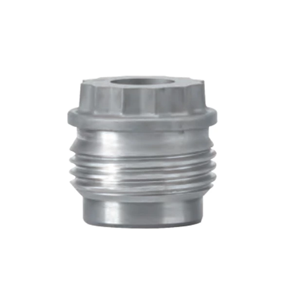 Nozzle Cased In Threaded Steel Sleeve