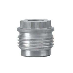 Nozzle Cased In Threaded Steel Sleeve