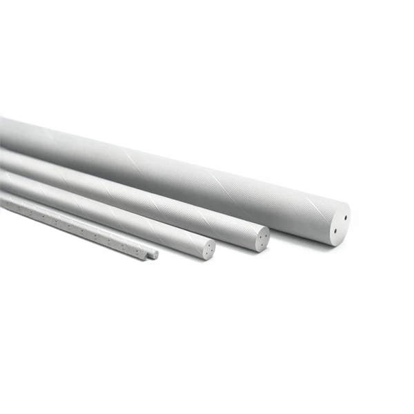 Rods with Helical Coolant Holes