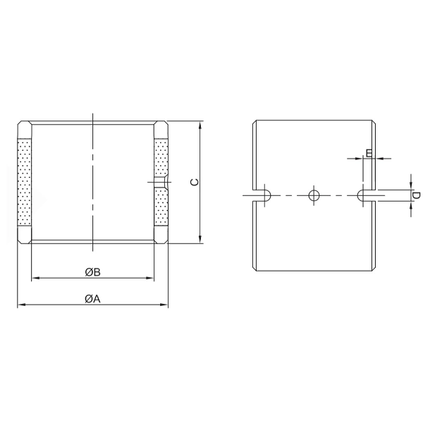 Sleeve With Aligning Groove And Oil Hole
