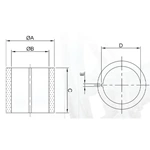 Straight Tube Sleeve With Keyway