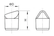 Super Carbide Tooth For Oilfield Exploration
