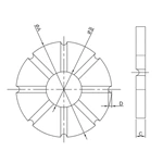 Thrust Sleeve With Oil Groove